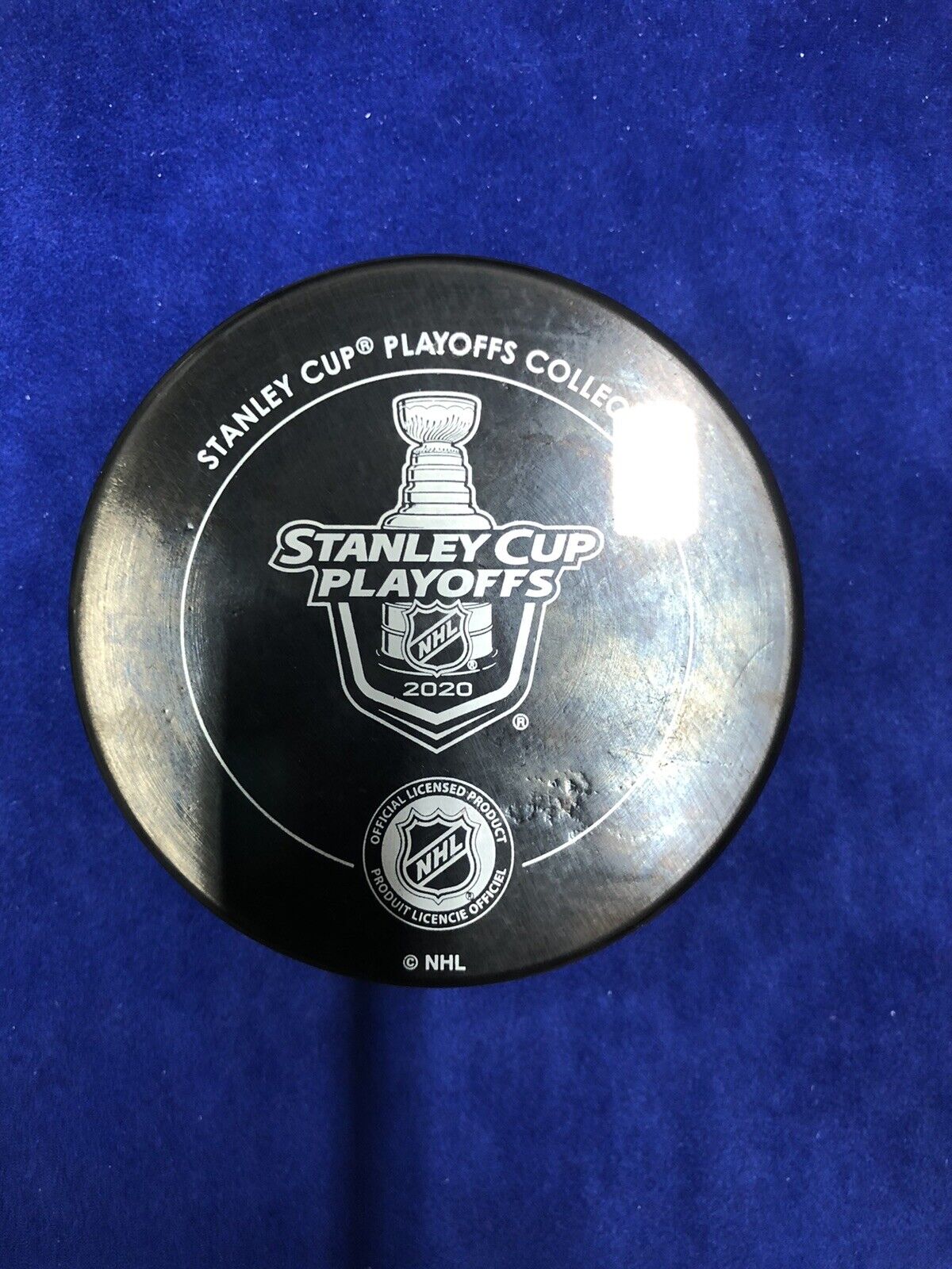 Tampa Bay Lightning 2020 Stanley Cup Champions Team Photo Hockey Puck