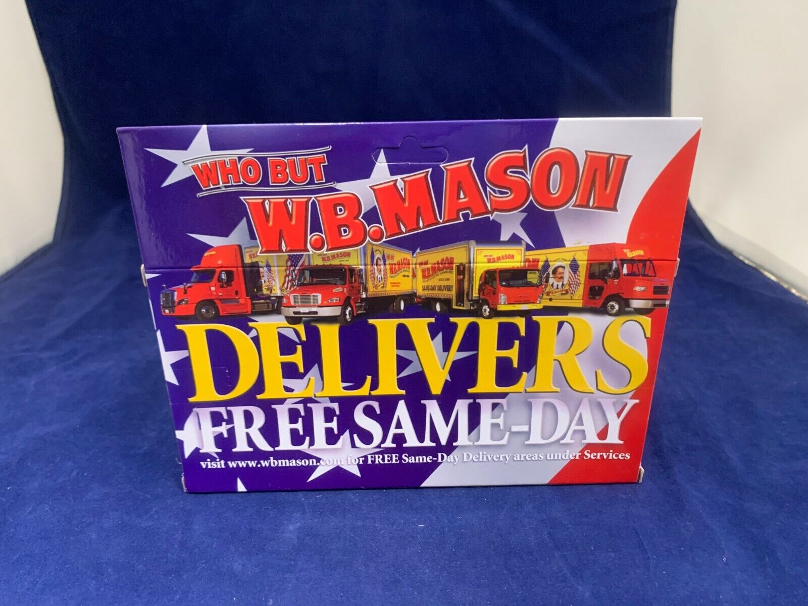 Tampa Bay Rays WB Mason Delivery Toy Truck New in Box