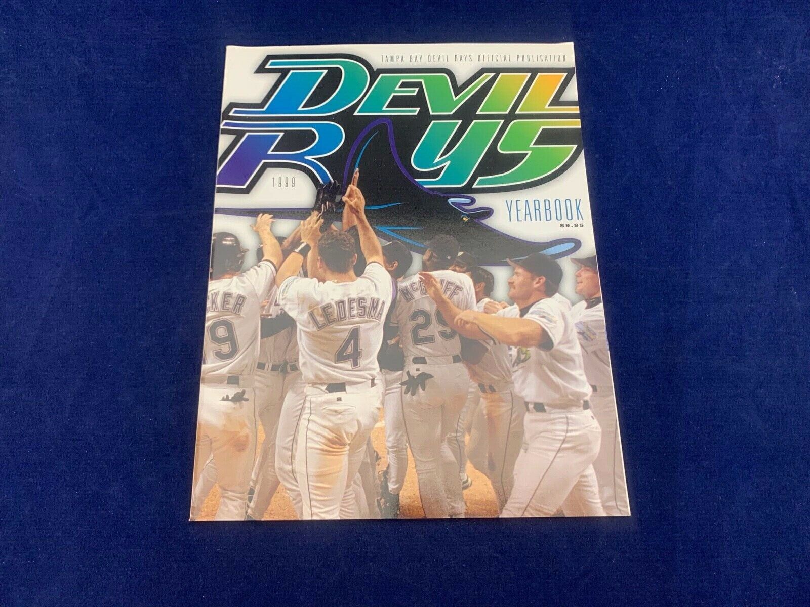 Tampa Day Devils Rays 1999 Official Yearbook Publication Boggs McGriff