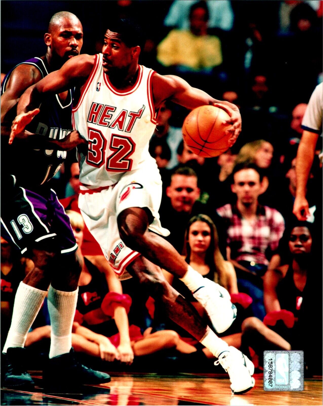 Tellis Frank Miami Heat NBA Sports 8x10 Color Photo with NBA Hologram