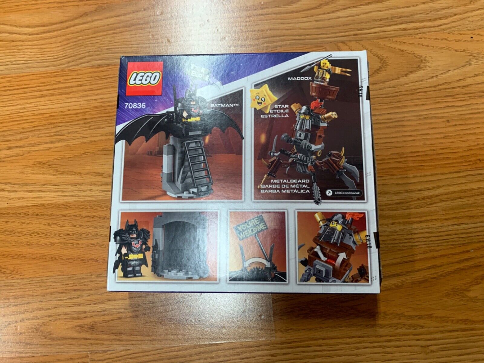 The LEGO Movie 2 70836 Battle-Ready Batman & Metalbeard
