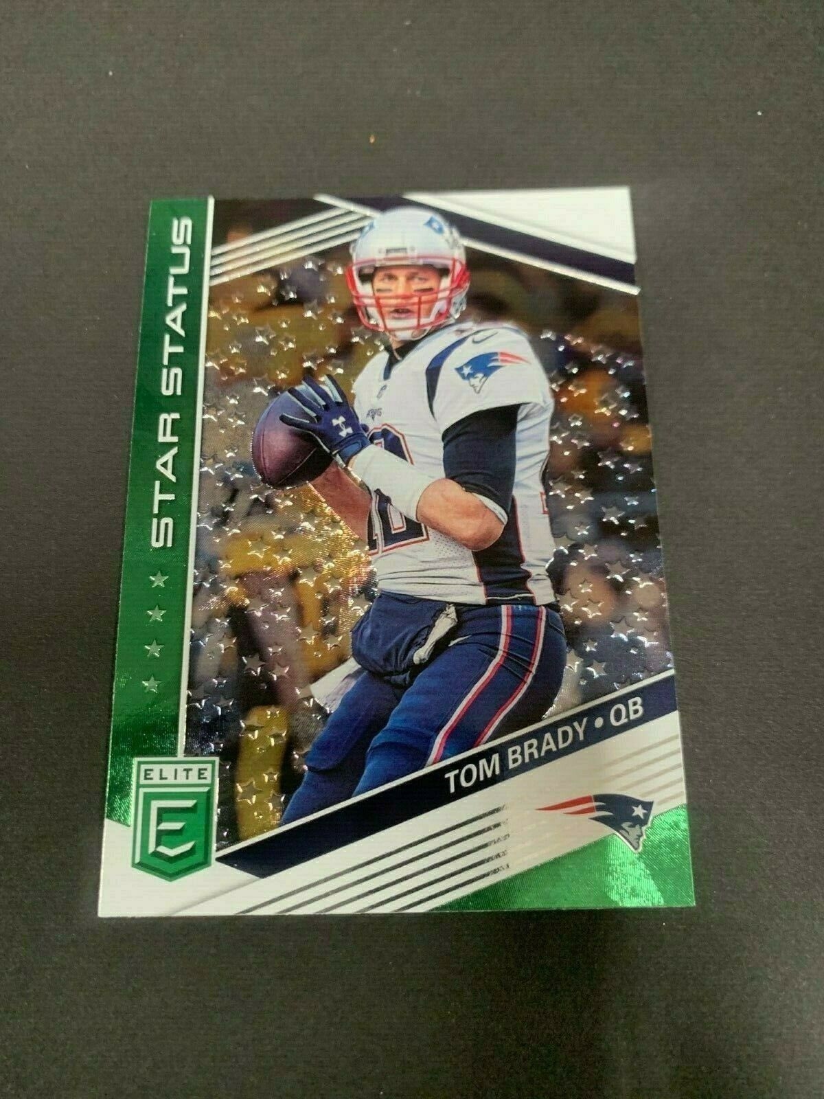 Tom Brady New England Patriots 2019 Elite Star Status Green Card NM MT Condition