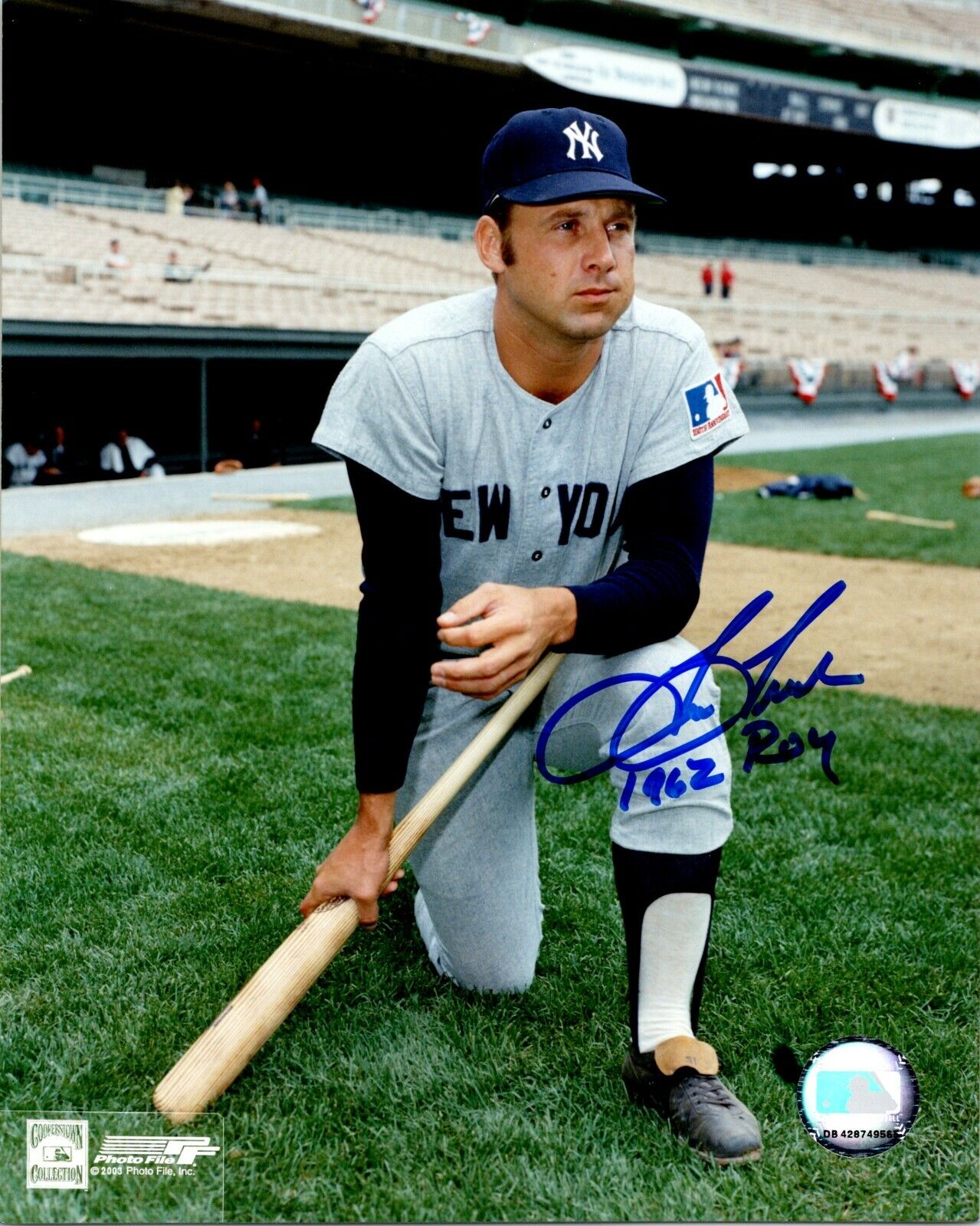 Tom Tresh New York Yankees Signed autographed 8x10 photo B