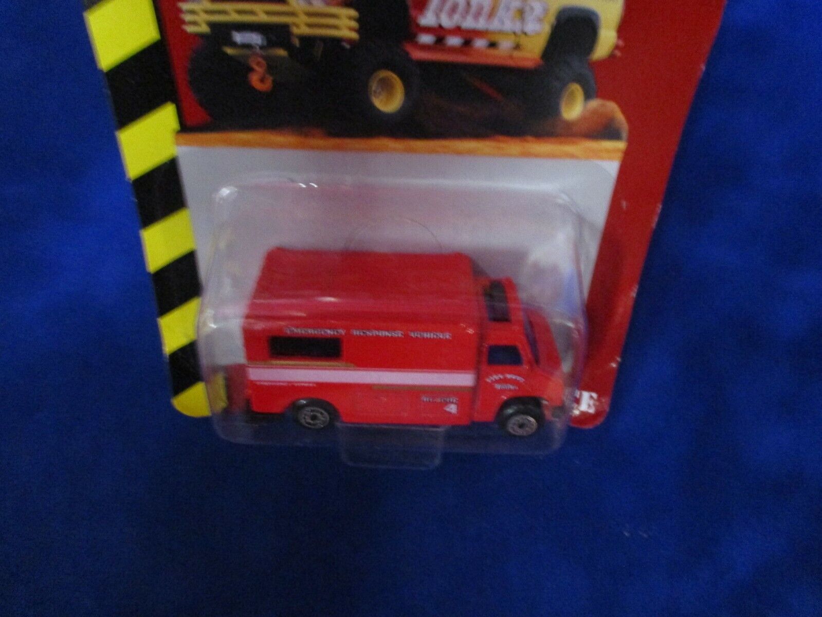 Tonka Die Cast Collection Rescue 4 Ambulance 7/50 Red Emergency Response Vehicl