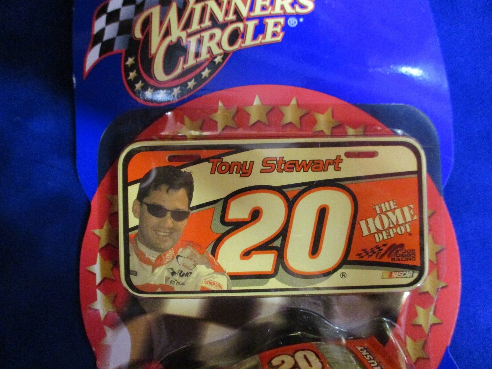 Tony Stewart Winners Circle License Plate Collection The Home Depot 20