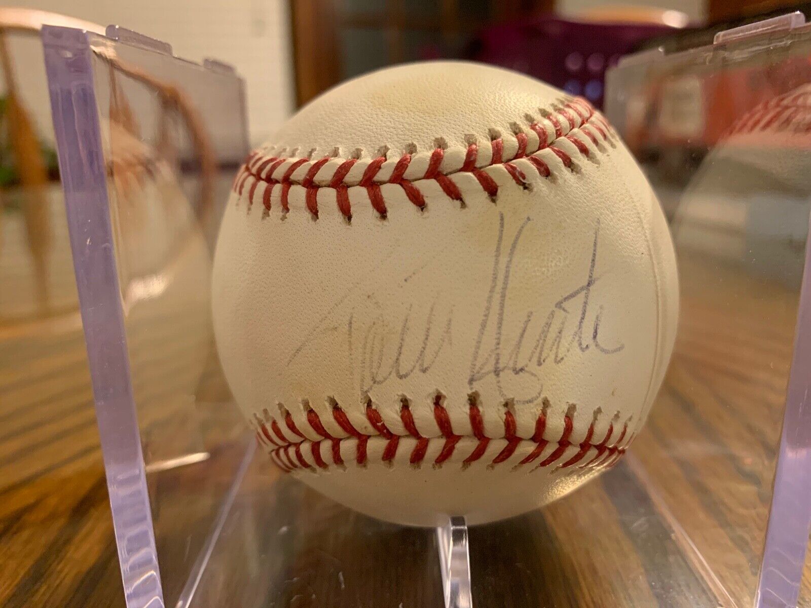 Torii Hunter Minnesota Twins Autographed Rawlings Selig Baseball W/ASCF COA