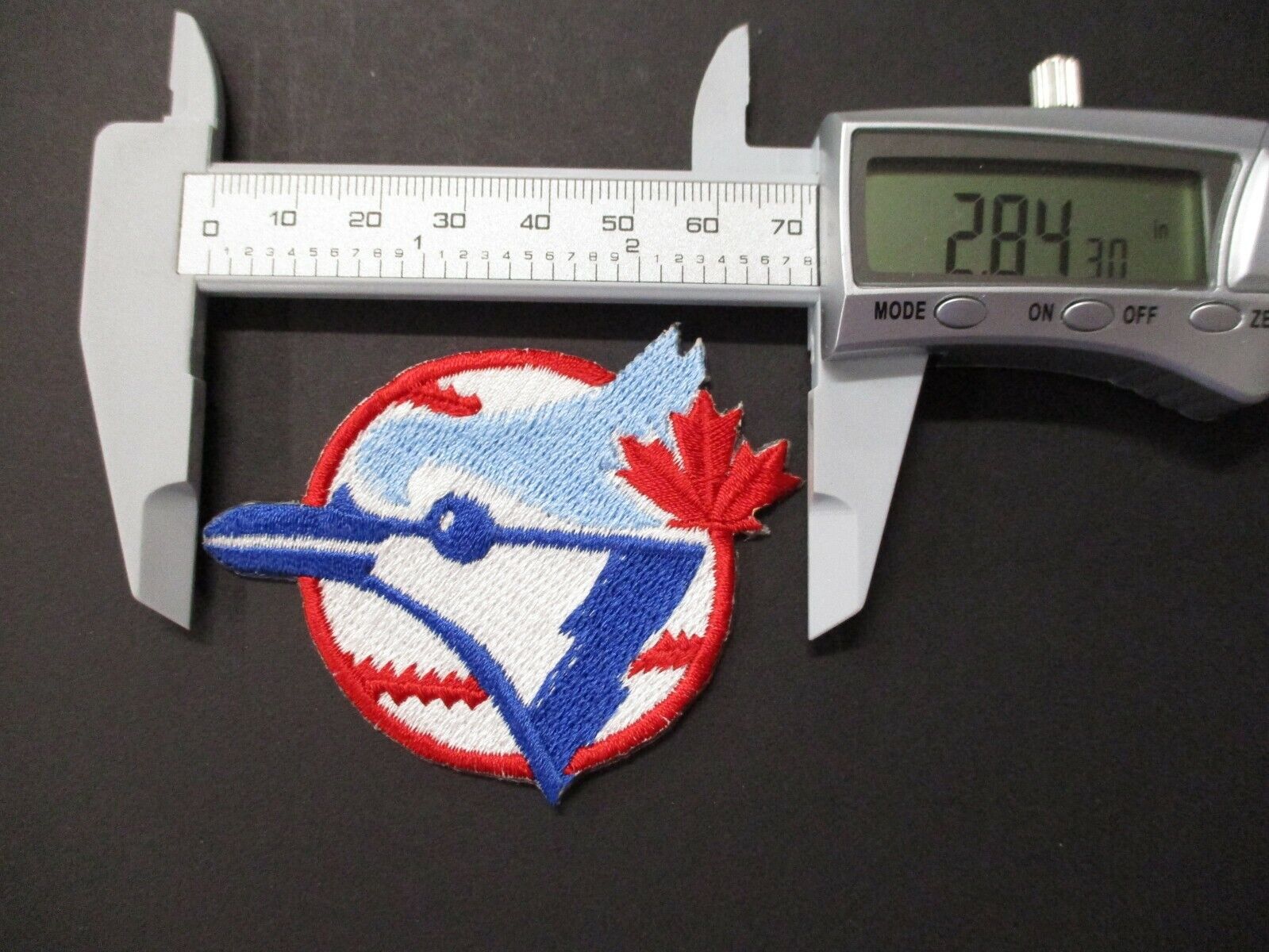 Toronto Blue Jays Logo Patch Size 2.25 x 3.0 Inches MLB Baseball