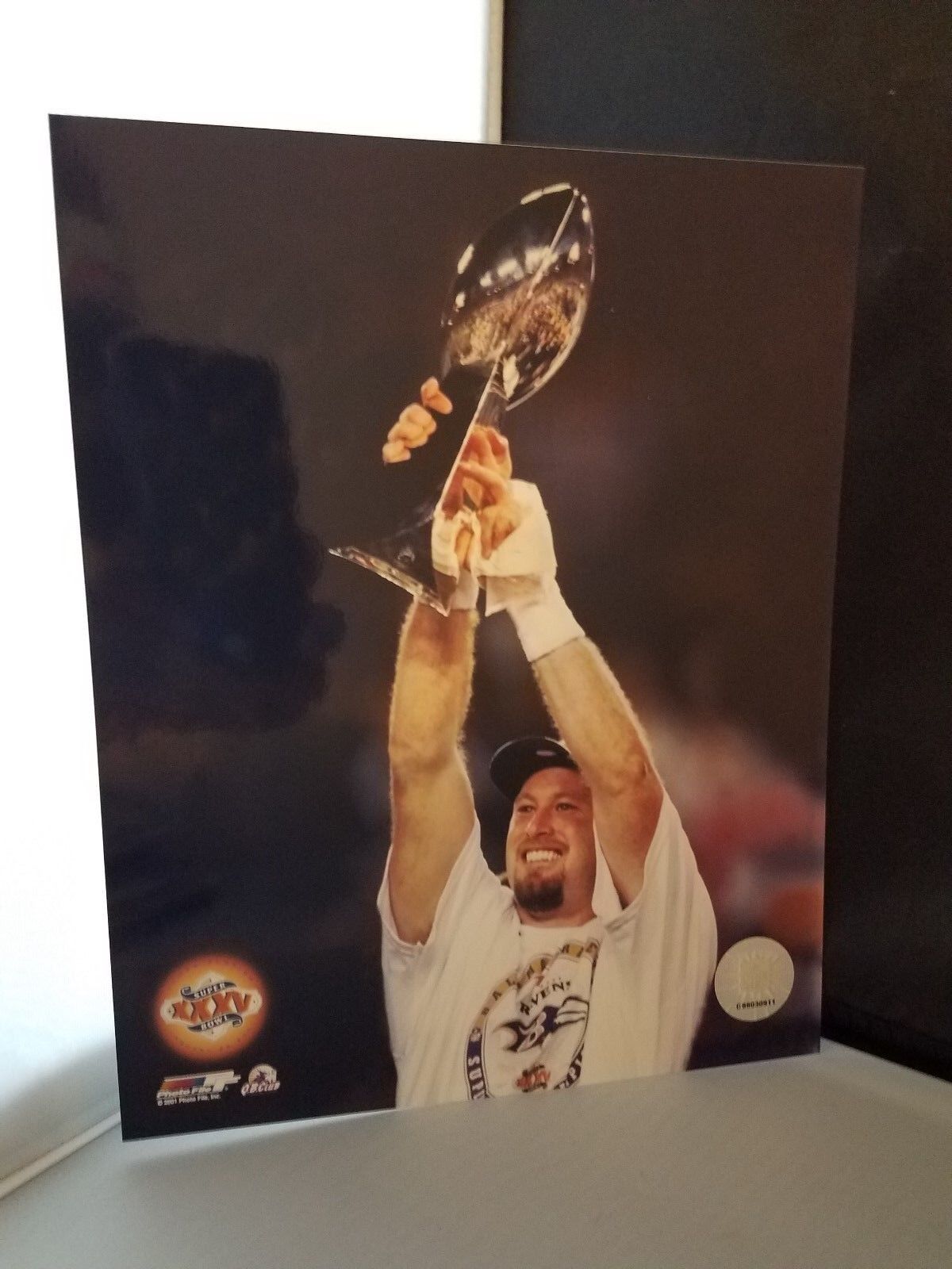 TRENT DILFER Baltimore Ravens Super Bowl 35 8 x 10 Photo file