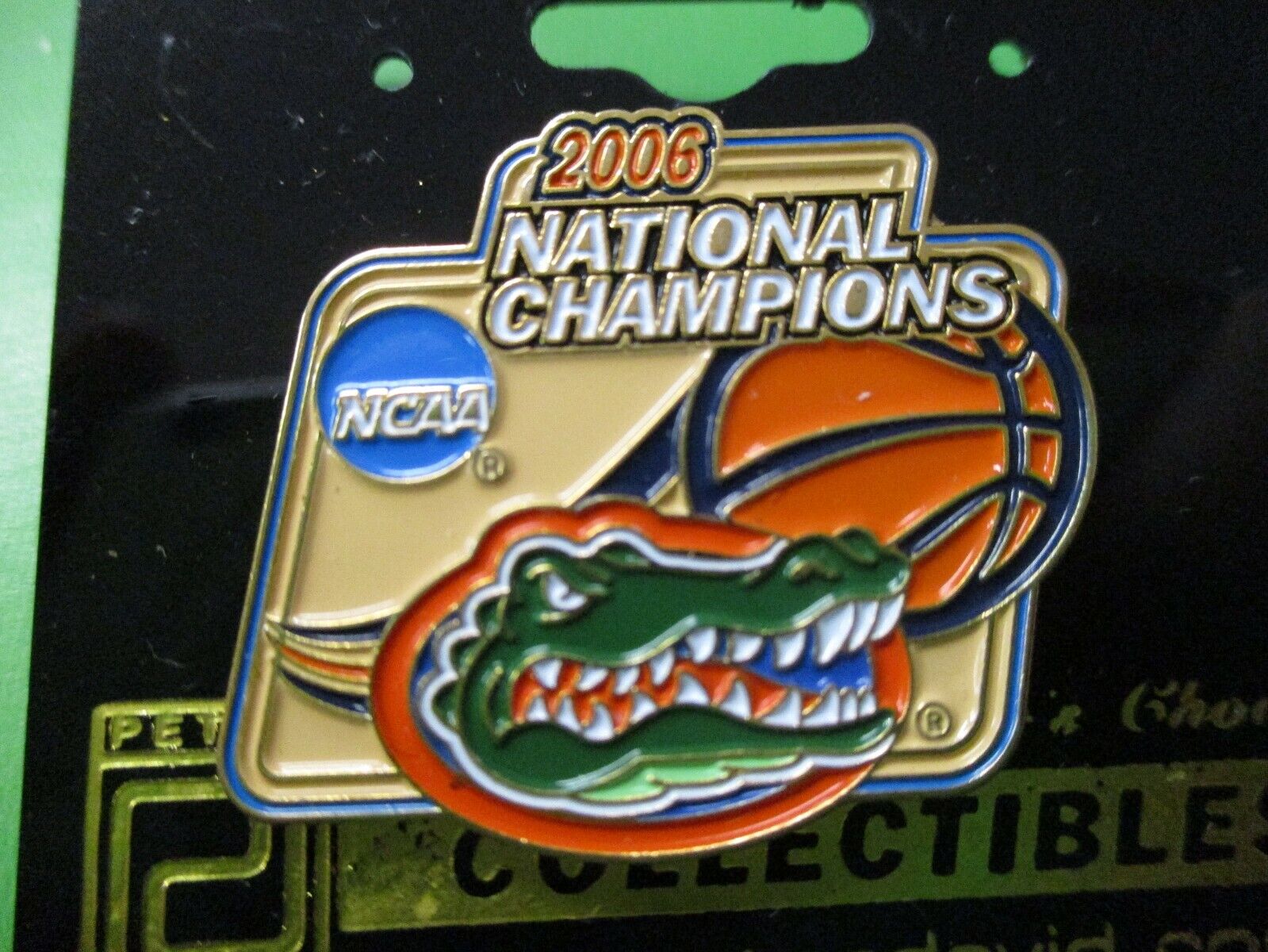 UF Florida Gators 2006 NCAA National Champions Basketball Championship Pin