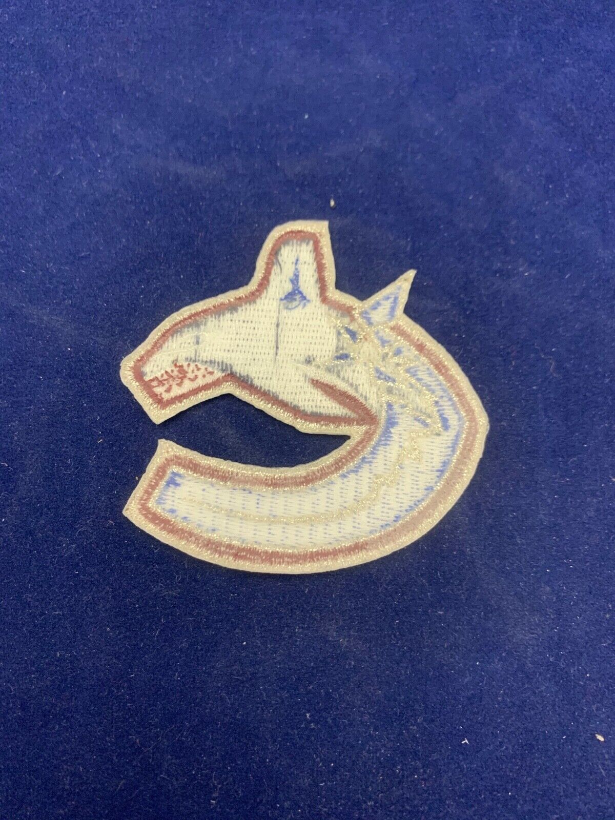 Vancouver Canucks NHL Hockey Patch Size 2.5 x 2.5 inches Older Logo