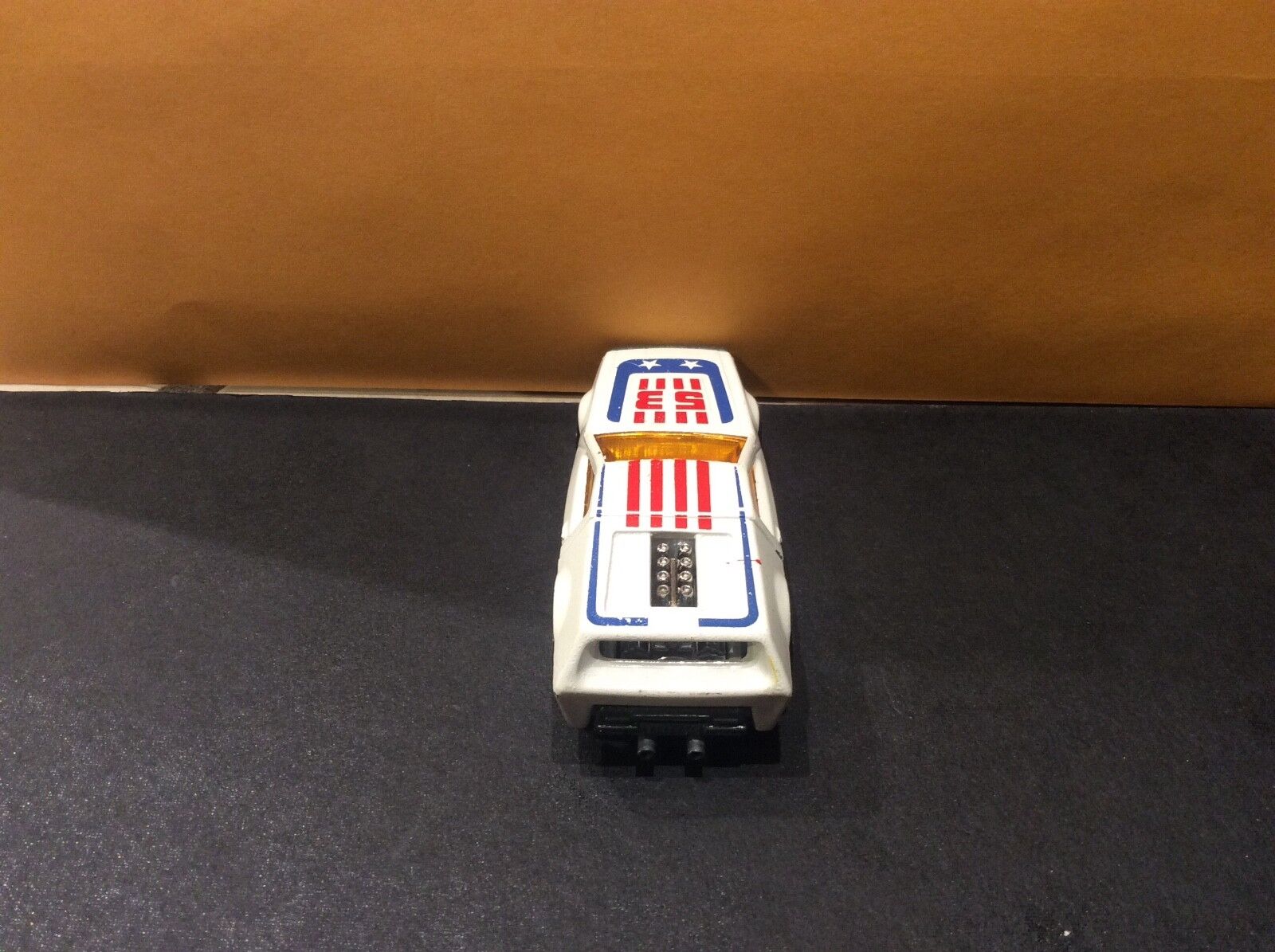 Vintage Matchbox Lesney Super fast No 53 Tanzara 1972 Red, White, and Blue