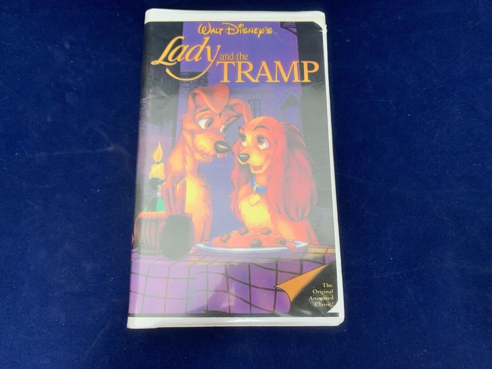 Walt Disneys Classic Lady and the Tramp VHS Black Diamond The Classics PreOwned