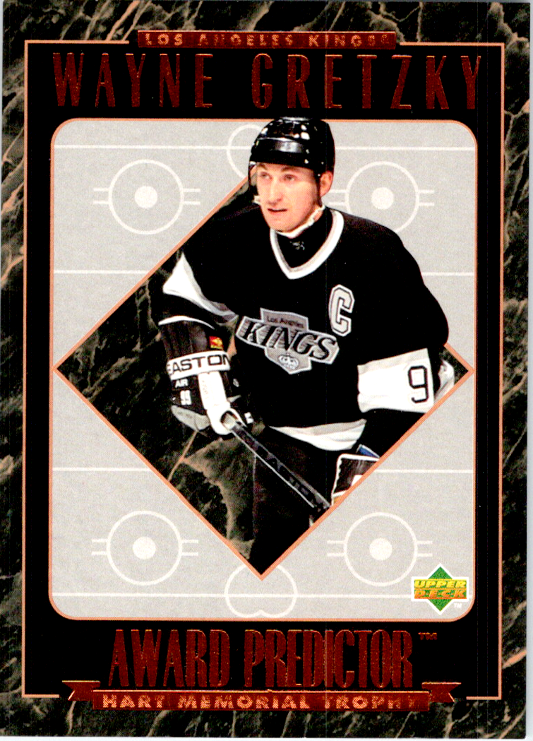 Wayne Gretzky 1995 Upper Deck Award Predictor H7 Hart in NM to MT Condition