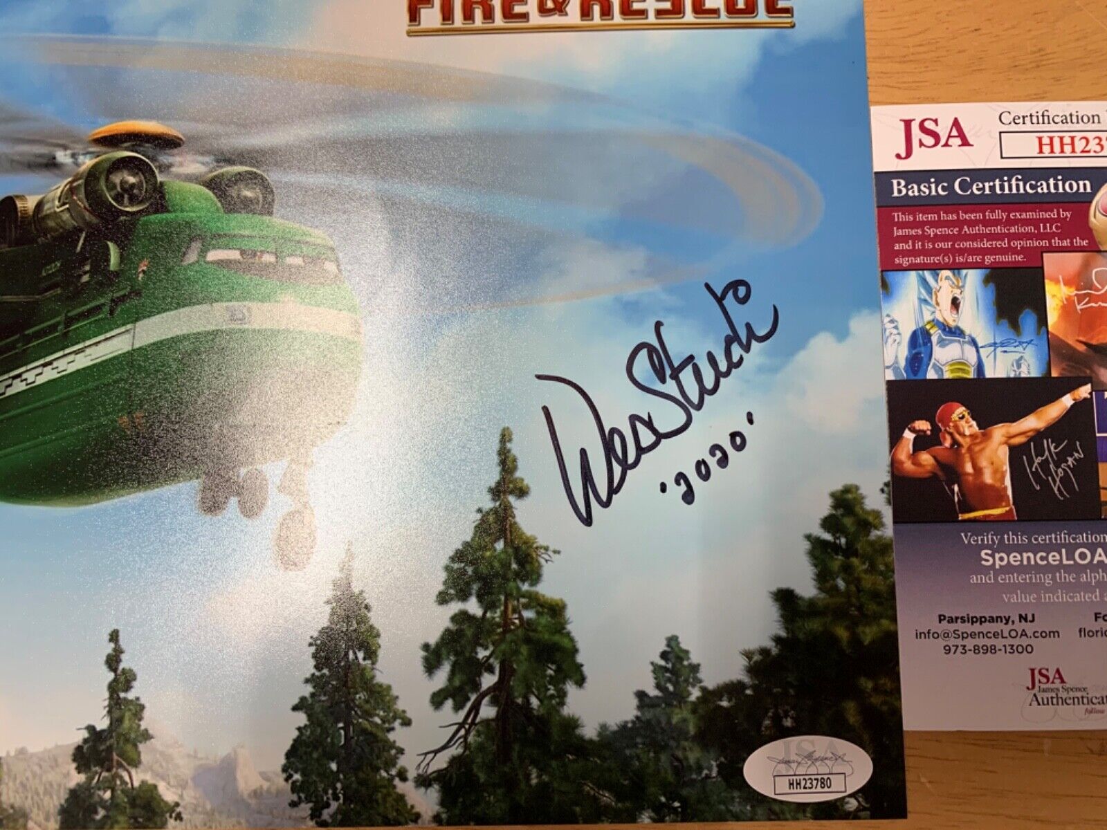 Wes Studi “Windlifter” Disney Planes Autographed 8x10 Photo JSA HH23780