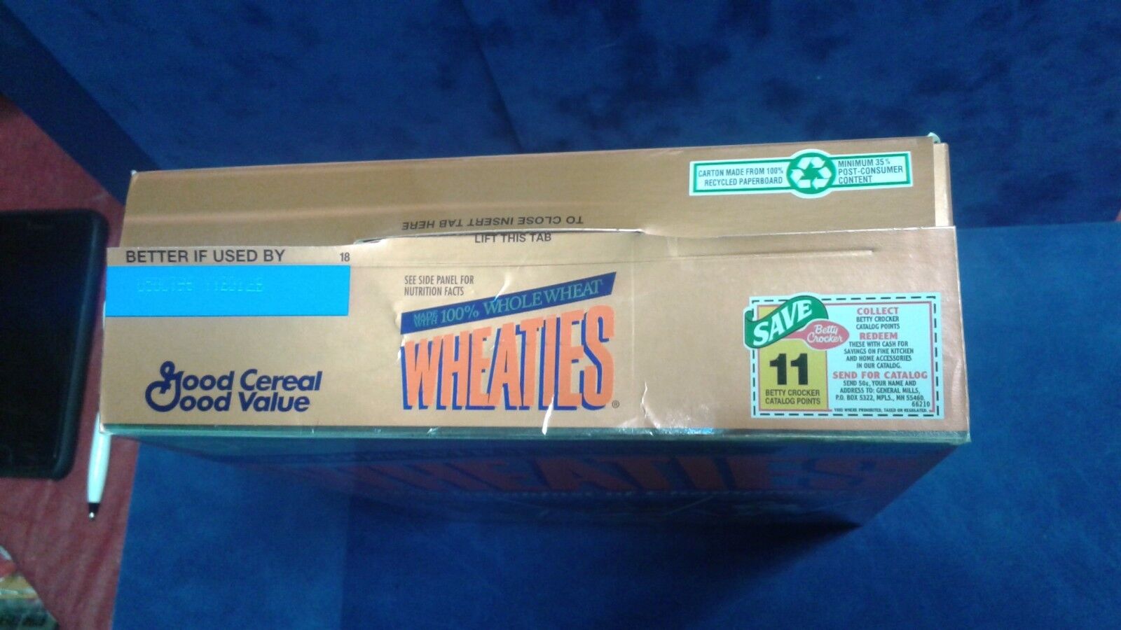 Wheaties Cereal Superbowl 30th Anniversary Box  Collector's Edition Aikman Starr