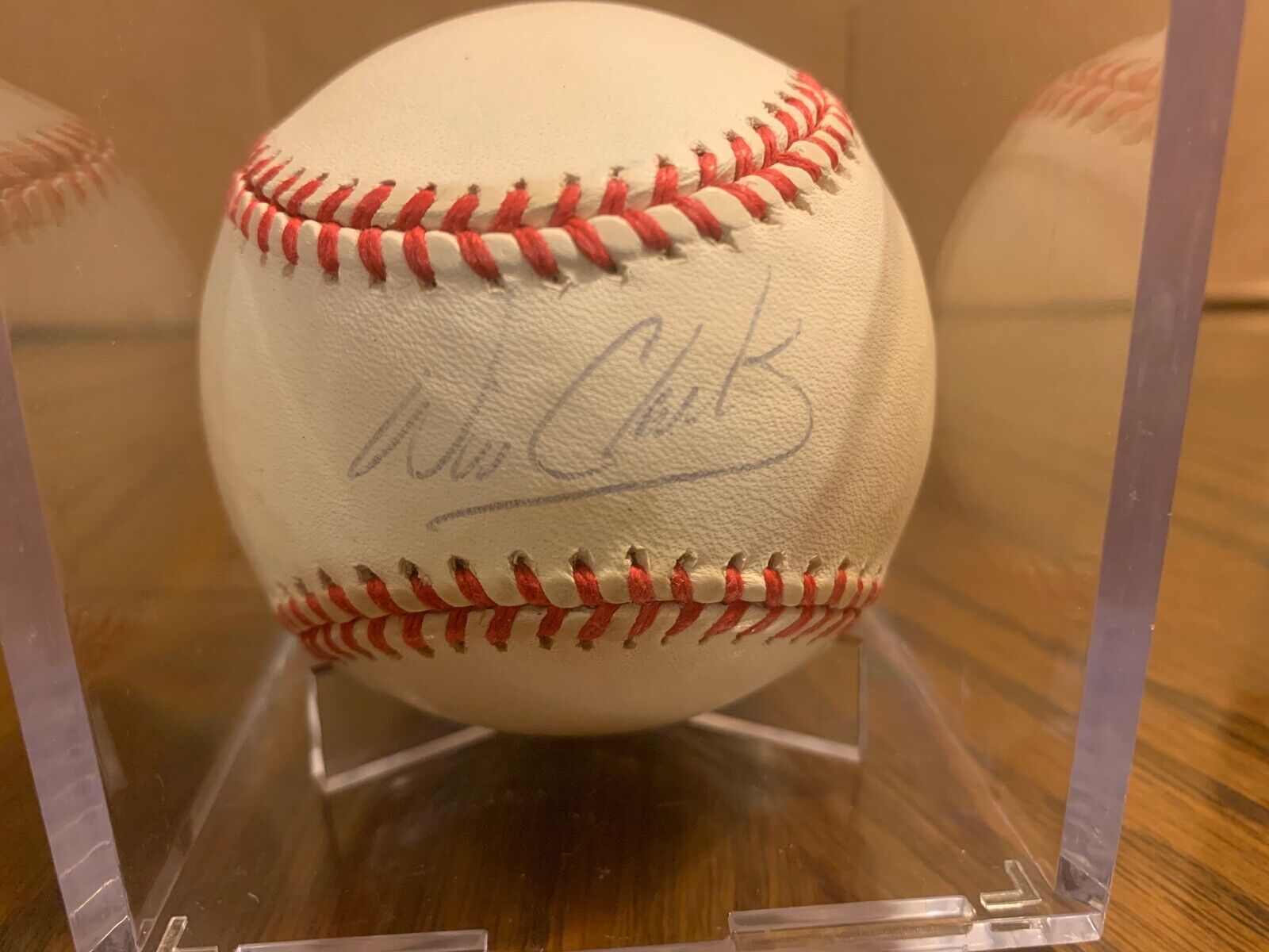 Will Clark Autographed Baseball New York Giants PSA COA AI78672 MLB