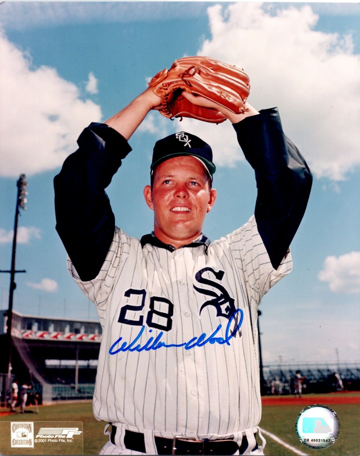 Wilbur Wood Chicago White Sox Signed autographed 8x10 photo