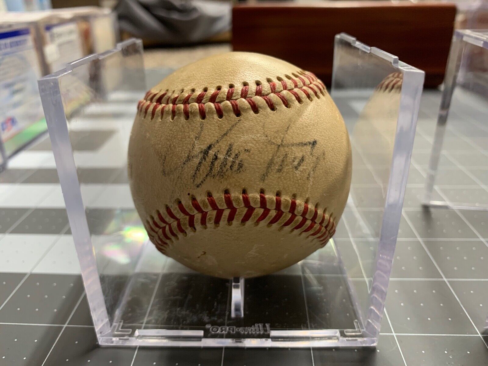 Willie Mays Autographed MLB Baseball PSA