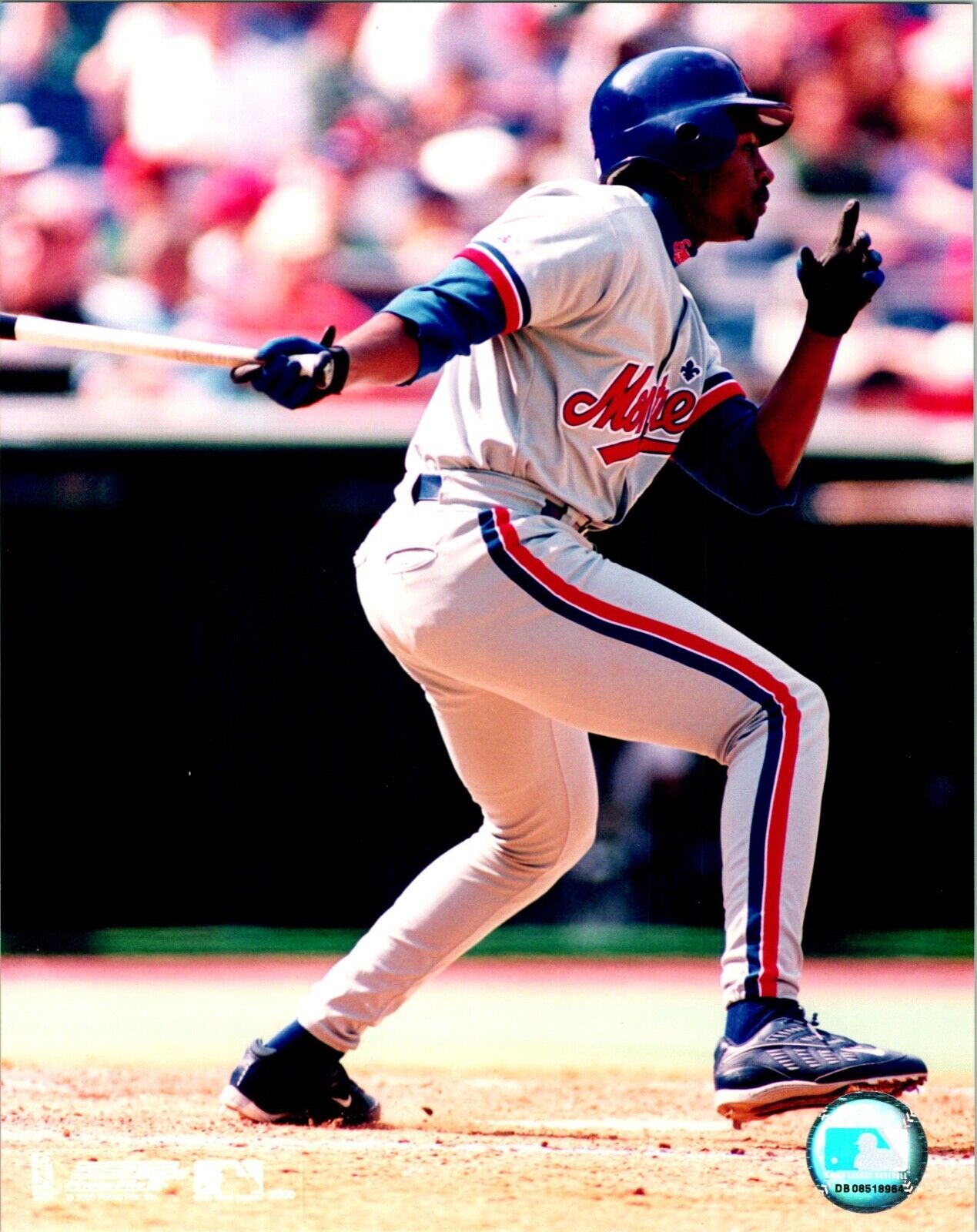 Wilton Guerrero Montreal Expos MLB Sports 8x10 Color Photo A with MLB Hologram