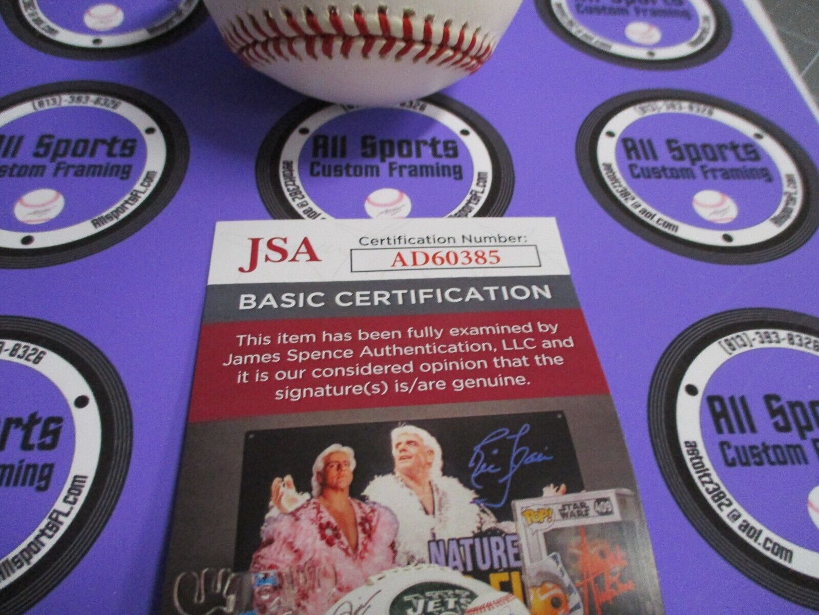 Rod Carew Minnesota Twins Autographed Baseball JSA #AD60385 Nice