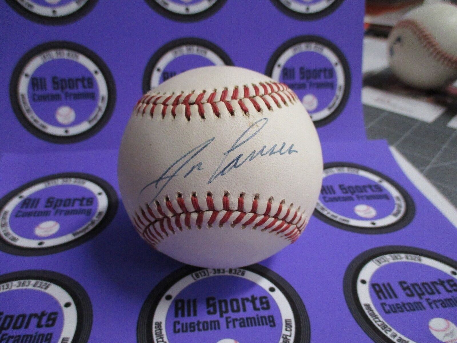 Jose Canseco Oakland Athletics Autographed Baseball JSA #AD60424