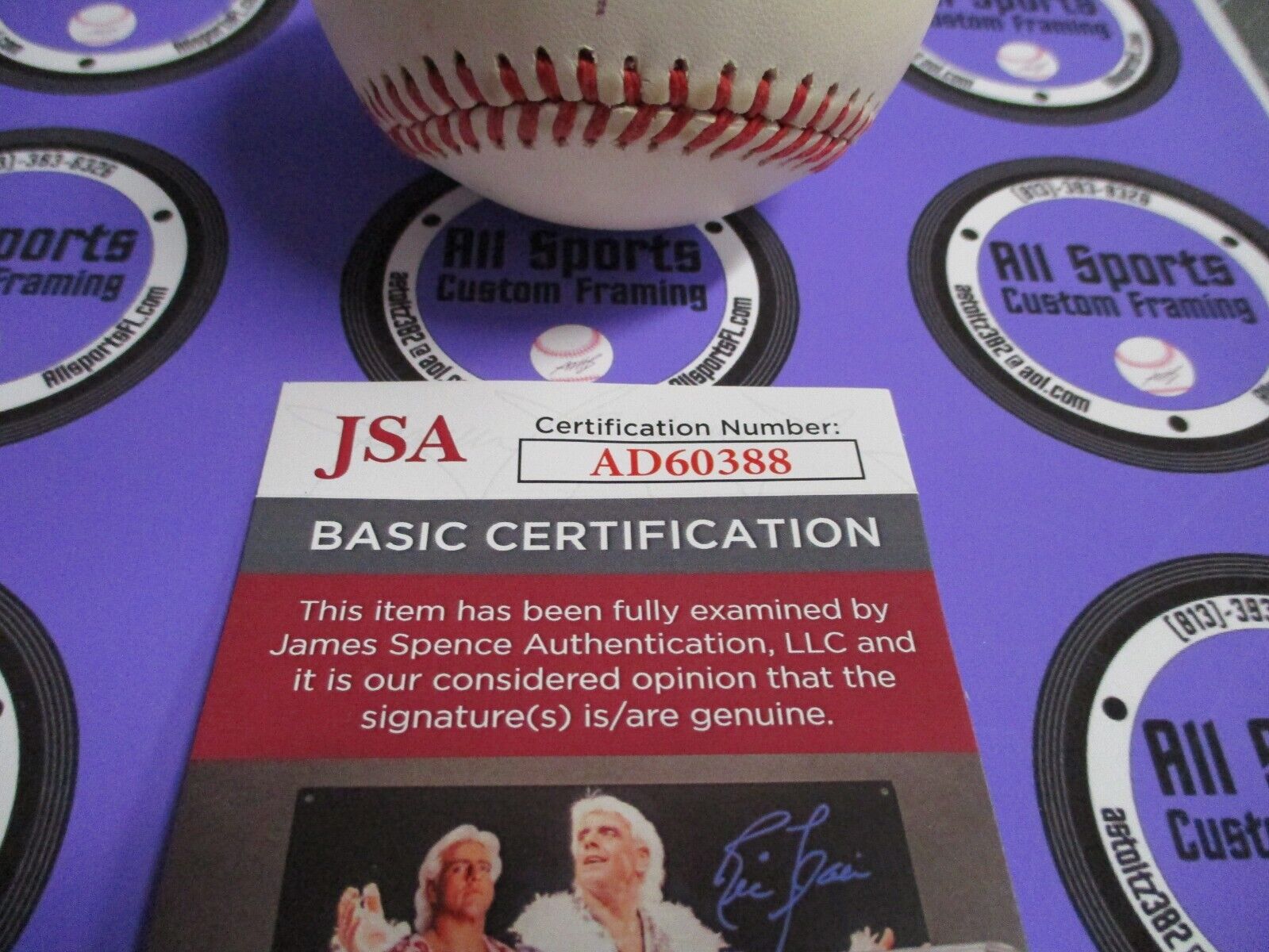 Robin Roberts Philadelphia Phillies Autographed Baseball JSA #AD60388