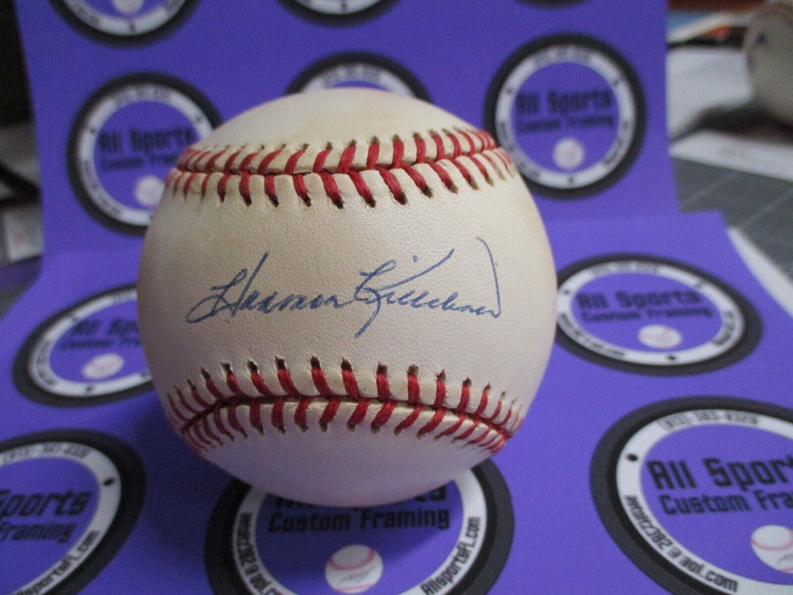 Harmon Killebrew Autographed Baseball Authenticated by JSA #AD60425