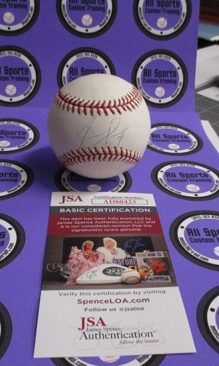 Juan Pierre Florida Marlins Autographed Baseball JSA #AD60423